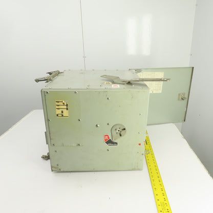 General Electric AC365RG 400A 600V Fusible Bus Plug Switch 3PH 3/G Wire Style 6