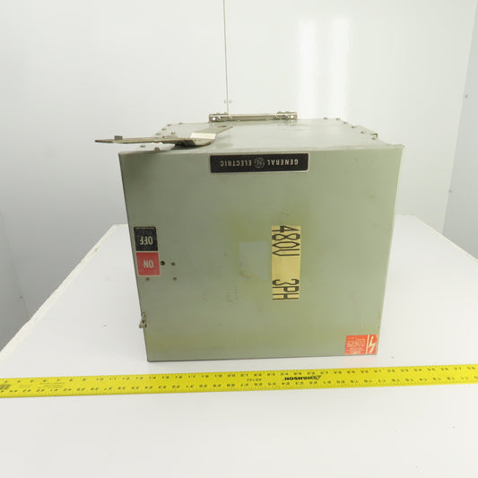 General Electric AC365RG 400A 600V Fusible Bus Plug Switch 3PH 3/G Wire Style 6