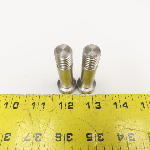 AMPG303 1/2" x 1-1/4" Stainless Steel Shoulder Bolt 1-3/16" OAL Lot Of 2