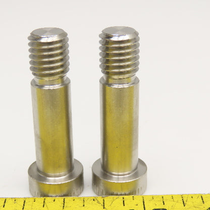 AMPG303 1/2" x 1-1/4" Stainless Steel Shoulder Bolt 1-3/16" OAL Lot Of 2