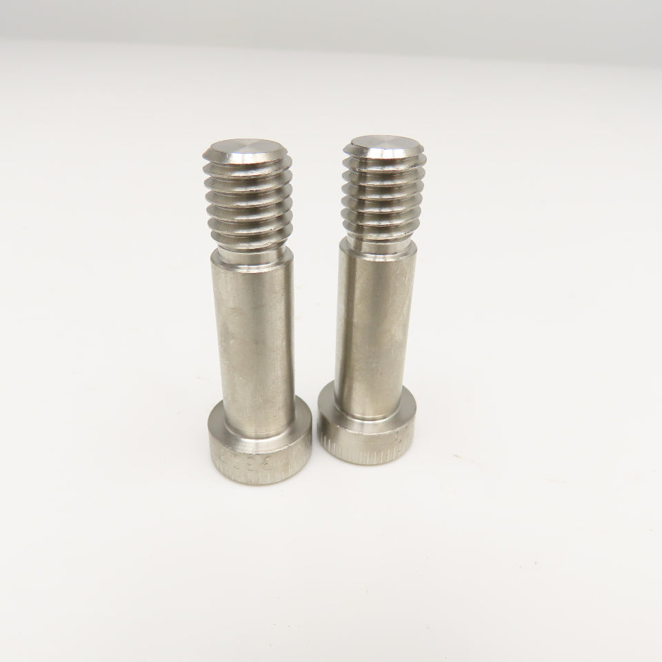 AMPG303 1/2" x 1-1/4" Stainless Steel Shoulder Bolt 1-3/16" OAL Lot Of 2