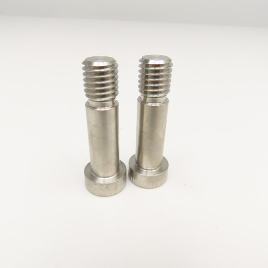 AMPG303 1/2" x 1-1/4" Stainless Steel Shoulder Bolt 1-3/16" OAL Lot Of 2