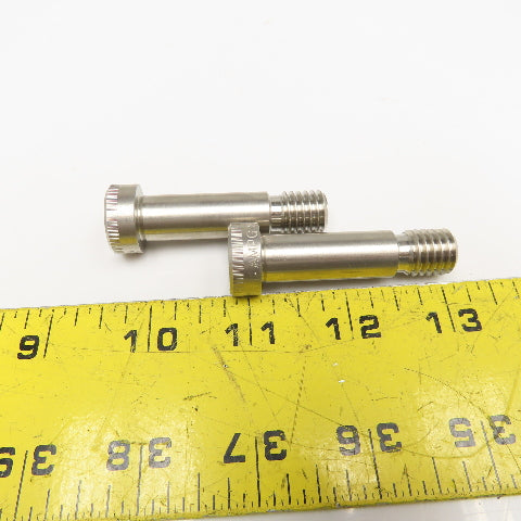 AMPG303 1/2" x 1-3/8" Stainless Steel Shoulder Bolt 2" OAL Lot Of 2
