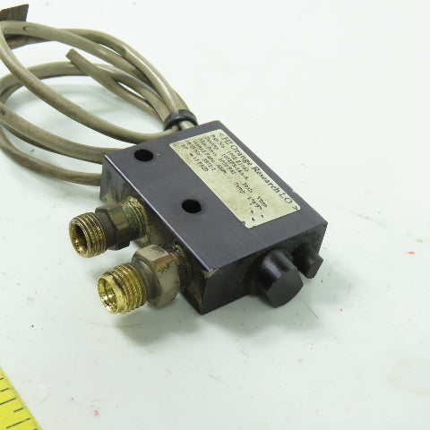Orange Research 1002PS-16A-A 3000PSI Pressure Switch SP=15PSID 125VAC 0.7A