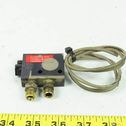 Orange Research 1002PS-16A-A 3000PSI Pressure Switch SP=15PSID 125VAC 0.7A