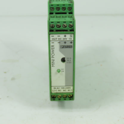 Phoenix Contact MINI-PS-100-240AC/24DC/1 Class 2 Power Supply 240VAC 24VDC