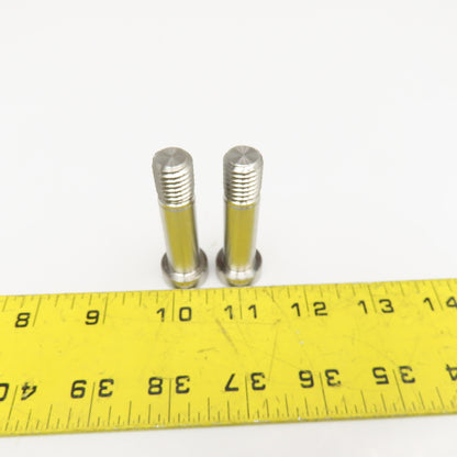 1/2" x 1-1/2" Stainless Steel Shoulder Bolt 2-7/16" OAL Lot Of 2