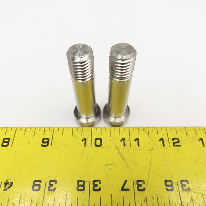1/2" x 1-1/2" Stainless Steel Shoulder Bolt 2-7/16" OAL Lot Of 2