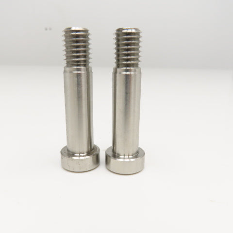 1/2" x 1-1/2" Stainless Steel Shoulder Bolt 2-7/16" OAL Lot Of 2