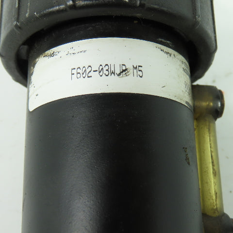 Watts F602-03WJR M5 Pneumatic Air Filter 3/8" NPT