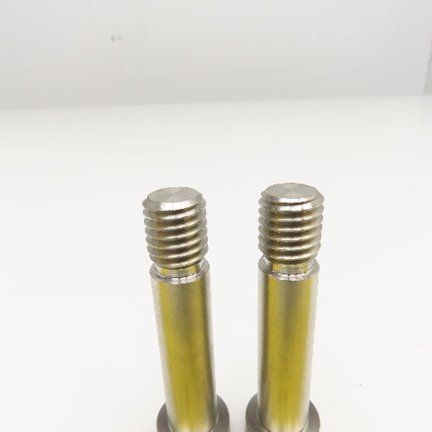 1/2" x 1-3/4" Stainless Steel Shoulder Bolt 2-11/16" OAL Lot Of 2