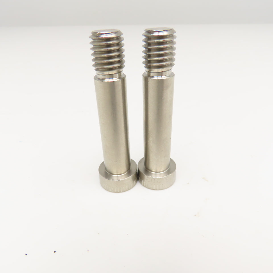 1/2" x 1-3/4" Stainless Steel Shoulder Bolt 2-11/16" OAL Lot Of 2