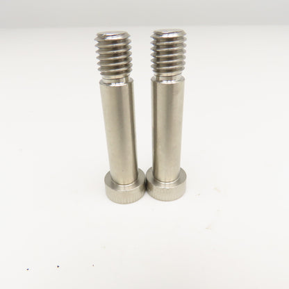 1/2" x 1-3/4" Stainless Steel Shoulder Bolt 2-11/16" OAL Lot Of 2