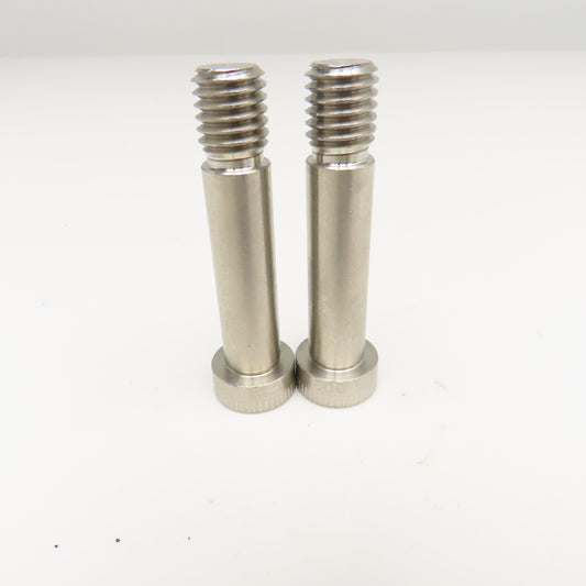 1/2" x 1-3/4" Stainless Steel Shoulder Bolt 2-11/16" OAL Lot Of 2
