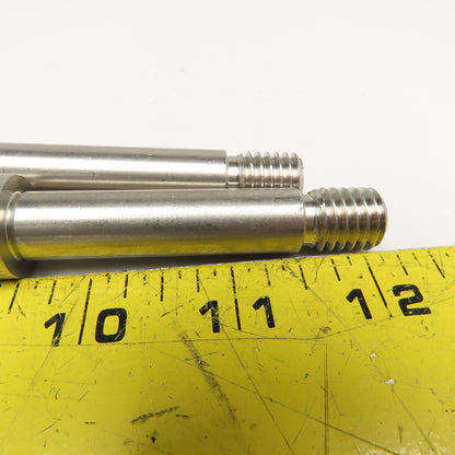 1/2" x 2" Stainless Steel Shoulder Bolt 2-15/16" OAL Lot Of 2