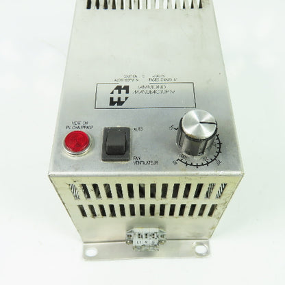 Hammond FLHTF400A115 Enclosure Climate Control Heater Thermostat 120VAC 400W