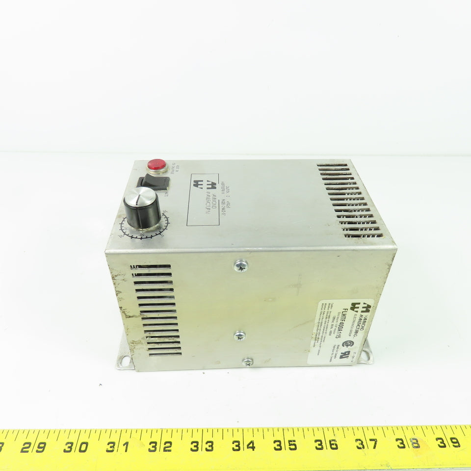 Hammond FLHTF400A115 Enclosure Climate Control Heater Thermostat 120VAC 400W