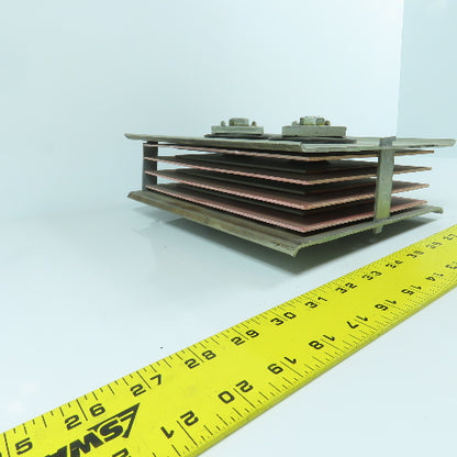 GE F3HC16SLI10 Spectra Series 1600A Copper Busway Joint Coupling 3PH 3W