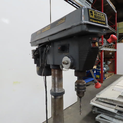 Black Bull DP16UL 16" Floor Vertical Drill Press 110V 1Ph 16 Speed 260-4220 rpm
