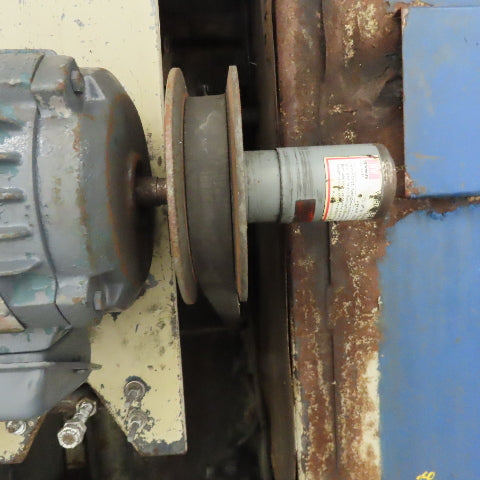 Rampe V8-C2-RRSP Wet Media Finishing Tumbler W/ Vibratory Offloading Conveyor