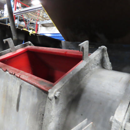 Rampe V8-C2-RRSP Wet Media Finishing Tumbler W/ Vibratory Offloading Conveyor