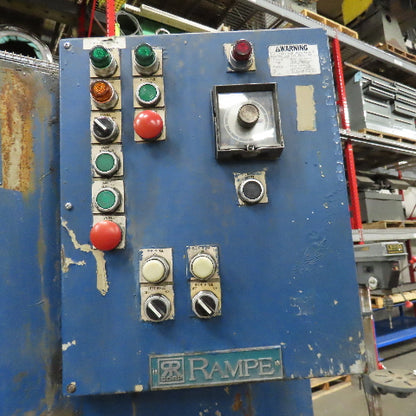 Rampe V8-C2-RRSP Wet Media Finishing Tumbler W/ Vibratory Offloading Conveyor