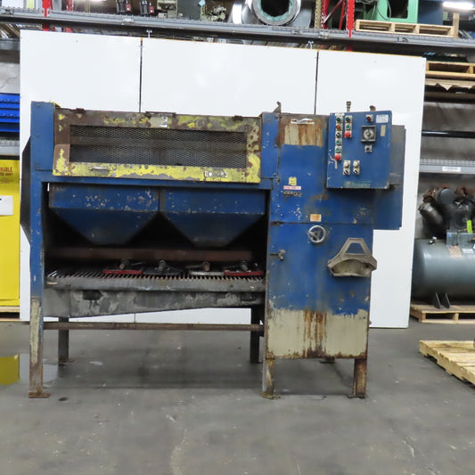 Rampe V8-C2-RRSP Wet Media Finishing Tumbler W/ Vibratory Offloading Conveyor