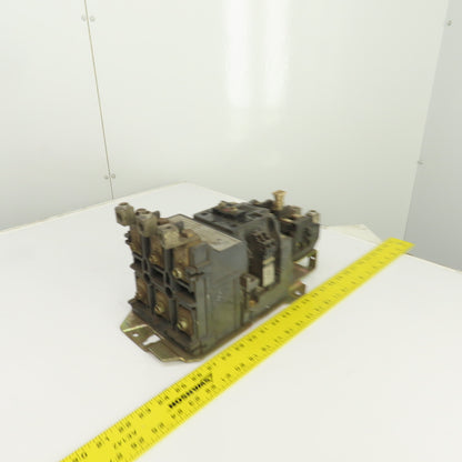 Allen Bradley 505-ECD Size 4 Motor Starter 100HP 120V Coil W/ 592-EOW16 Overload