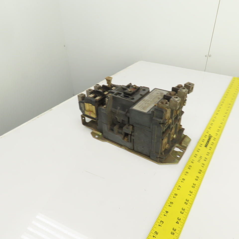 Allen Bradley 505-ECD Size 4 Motor Starter 100HP 120V Coil W/ 592-EOW16 Overload