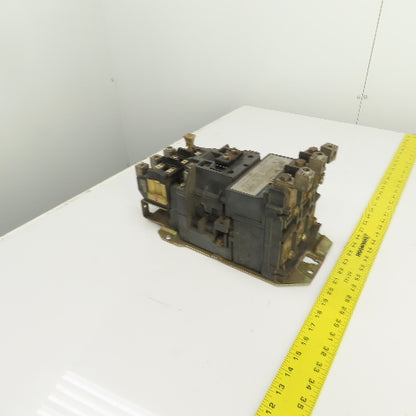 Allen Bradley 505-ECD Size 4 Motor Starter 100HP 120V Coil W/ 592-EOW16 Overload