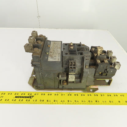 Allen Bradley 505-ECD Size 4 Motor Starter 100HP 120V Coil W/ 592-EOW16 Overload