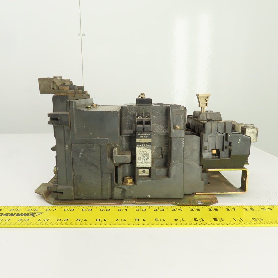 Allen Bradley 505-ECD Size 4 Motor Starter 100HP 120V Coil W/ 592-EOW16 Overload