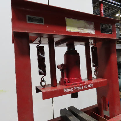 Arcan SPB-20 20 Ton H Frame Arbor Press 23-1/2" Between Frames