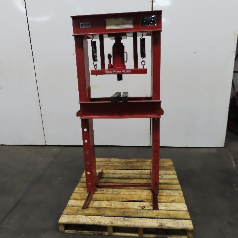 Arcan SPB-20 20 Ton H Frame Arbor Press 23-1/2" Between Frames
