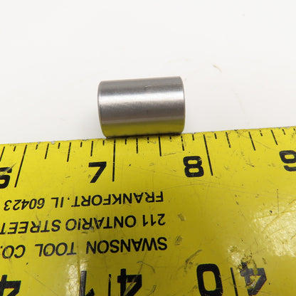 1/2" ID x 5/8" OD x 1" Long Mild Steel Spacer Roller Sleeve Lot Of 10
