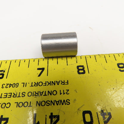 1/2" ID x 5/8" OD x 1" Long Mild Steel Spacer Roller Sleeve Lot Of 10