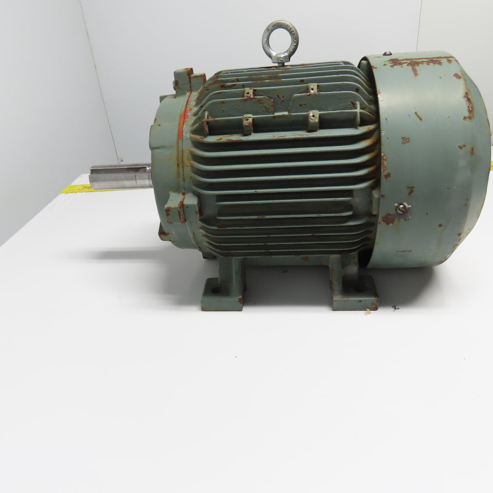 Siemens 1LA3 254-4-KY60 3Ph 15Hp RQZ TEFC Induction AC Motor 230/460V 254T Frame