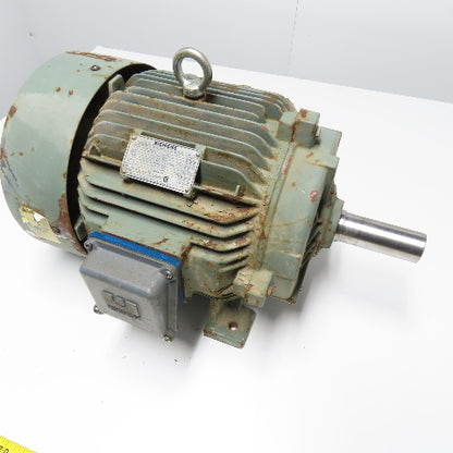 Siemens 1LA3 254-4-KY60 3Ph 15Hp RQZ TEFC Induction AC Motor 230/460V 254T Frame