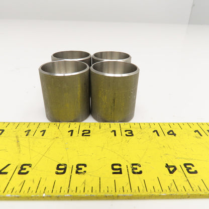 Stainless Steel Roller 7/8" ID x 1-1/4" OD x 7/8" Wide Lot Of 4