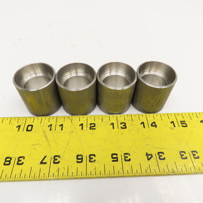 Stainless Steel Roller 7/8" ID x 1-1/4" OD x 7/8" Wide Lot Of 4