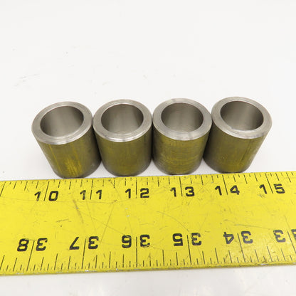 Stainless Steel Roller 7/8" ID x 1-1/4" OD x 7/8" Wide Lot Of 4