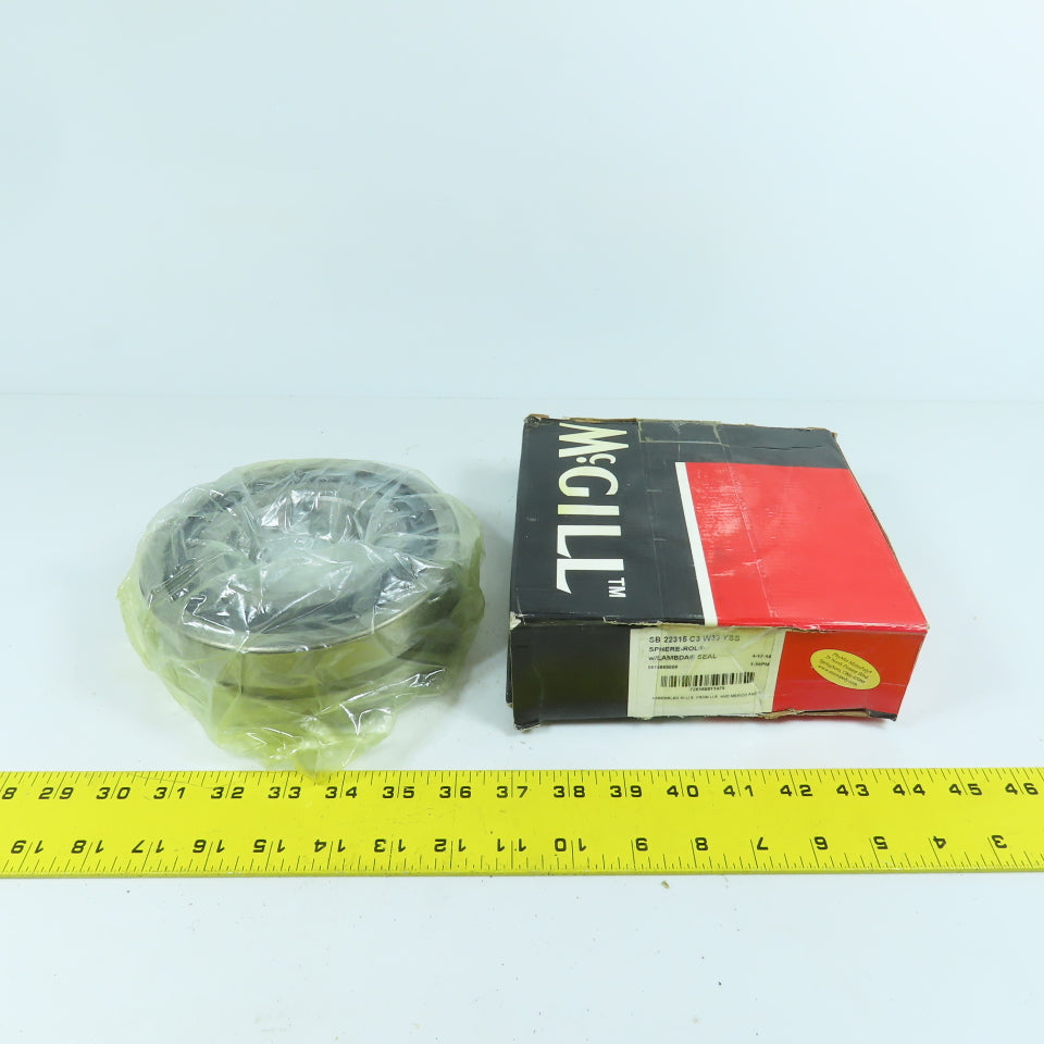 McGill SB 22315 C3 W33 YSS Sphere-Rol Spherical Roller Bearing 75mm ID 160mm OD