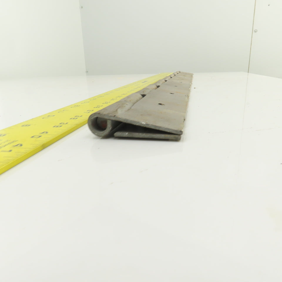 Heavy Duty Steel 4" Open x 29" L Continuous Piano Hinge 1/8" Thick