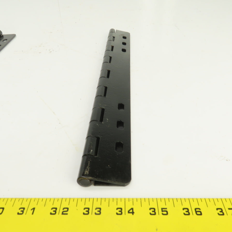 Heavy Duty Steel 3" Open x 16" L Continuous Piano Hinge Lot Of 2