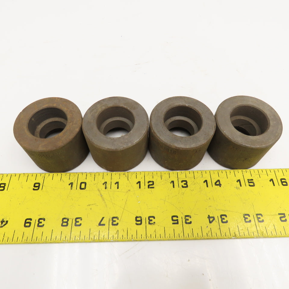 1" x 3/4" 3M Socket Weld Reducer Bushing Lot Of 4