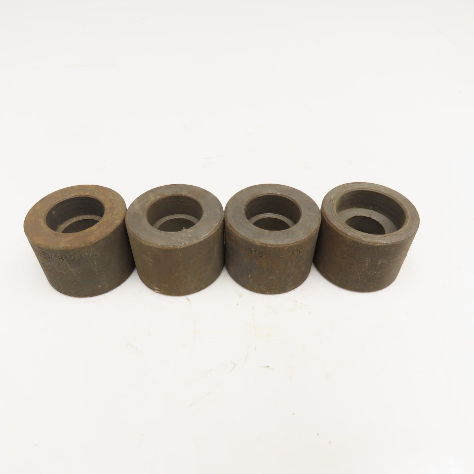 1" x 3/4" 3M Socket Weld Reducer Bushing Lot Of 4