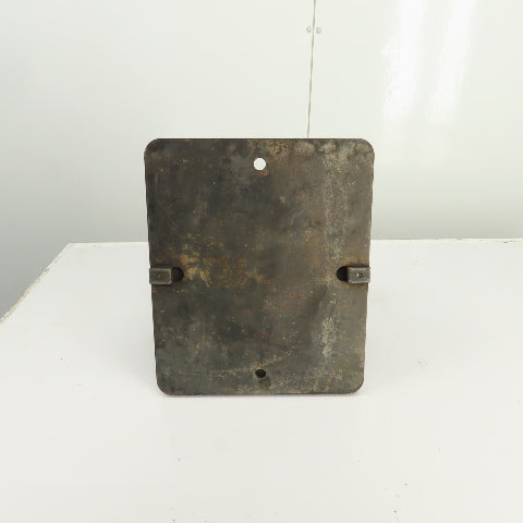 12" x 10" Steel Riser Block Setup Fixture 5/8" Thick 6-5/8" H