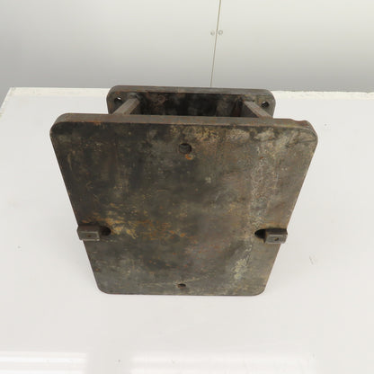 12" x 10" Steel Riser Block Setup Fixture 5/8" Thick 6-5/8" H