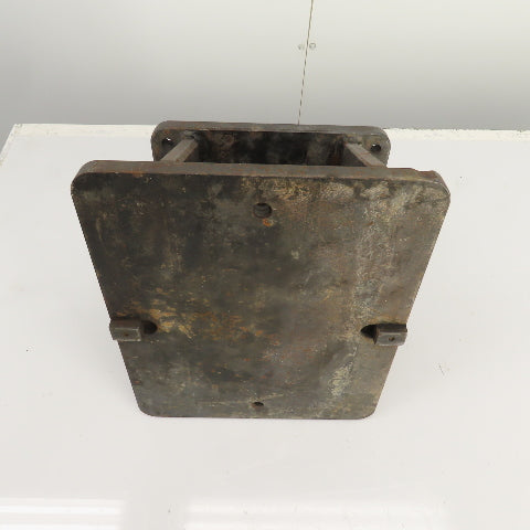 12" x 10" Steel Riser Block Setup Fixture 5/8" Thick 6-5/8" H