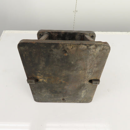 12" x 10" Steel Riser Block Setup Fixture 5/8" Thick 6-5/8" H
